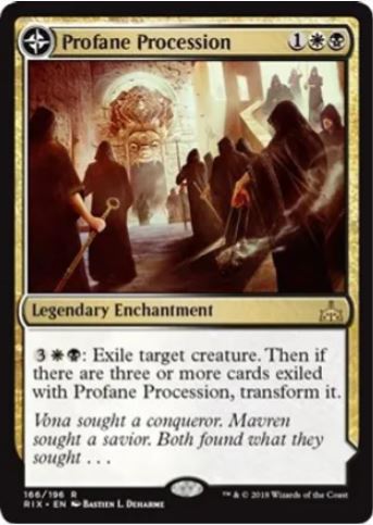 Processione Profana - Rivali di Ixalan (RIX) - NM