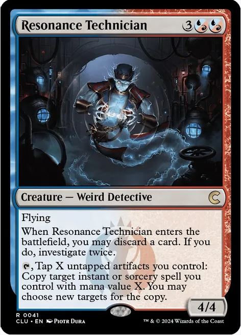 Resonance Technician - Ravnica: Clue Edition (CLU) - NM