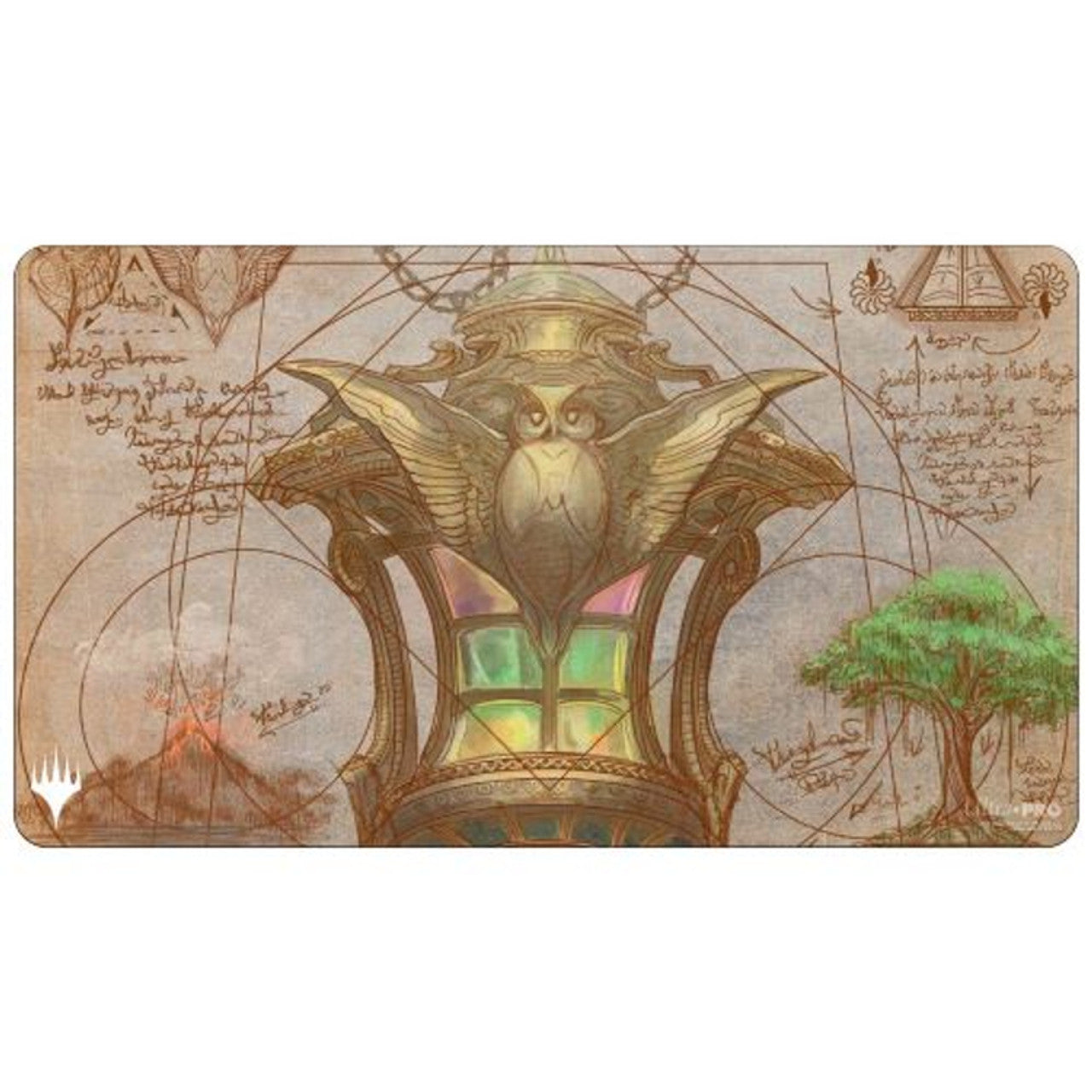 The Brothers' War Schematic Art Chromatic Lantern Playmat for Magic: The Gathering - Ultra Pro Playmats