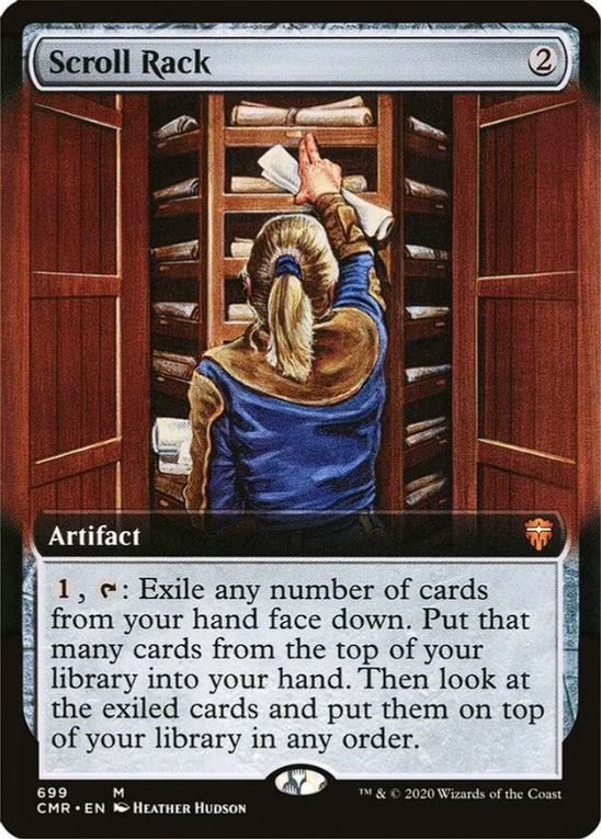 Scroll Rack (Extended Art) - Commander Legends (CMR) - NM