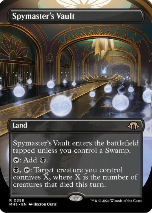 Foil Spymaster's Vault (Borderless) - Modern Horizons 3 (MH3) - NM