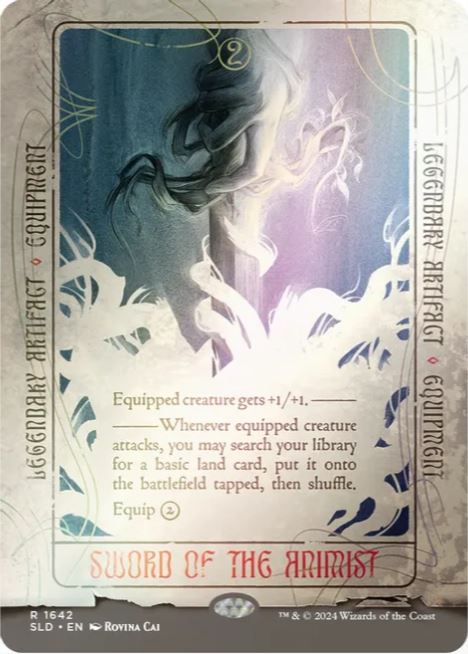 Sword of the Animist (Rainbow Foil) - Secret Lair Drop Series (SLD) - NM