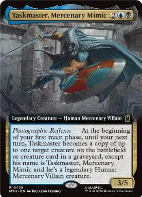 Taskmaster, Mercenary Mimic (Extended Art) - Marvel Super Heroes (MSH) - NM