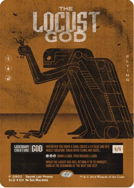 Foil The Locust God - Secret Lair Drop Series (SLD) - NM