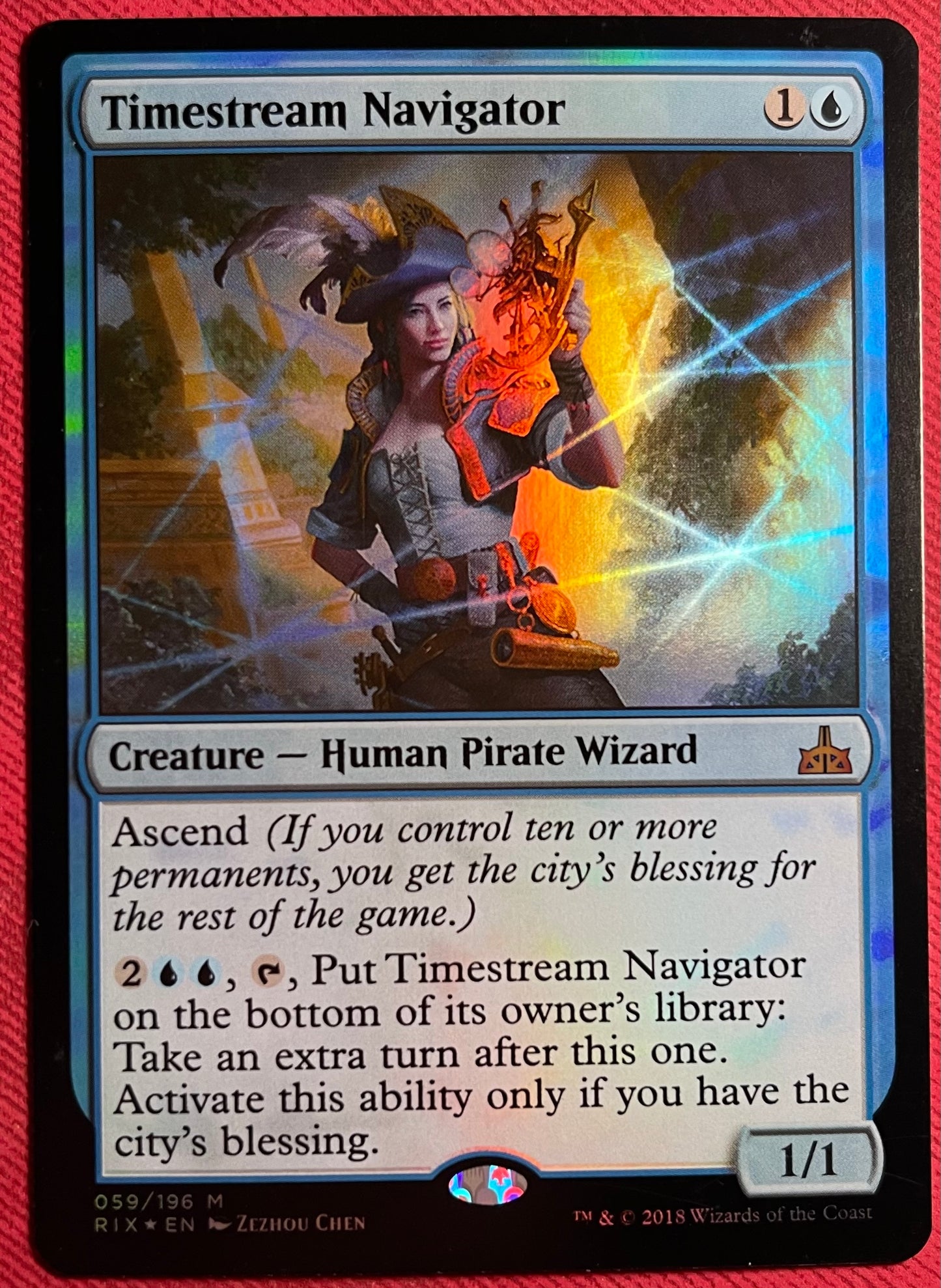 Navigatore del flusso temporale - Rivali di Ixalan - Foil - NM