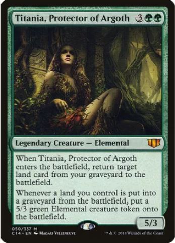 Titania, Protector of Argoth - Commander 2014 (C14) - NM