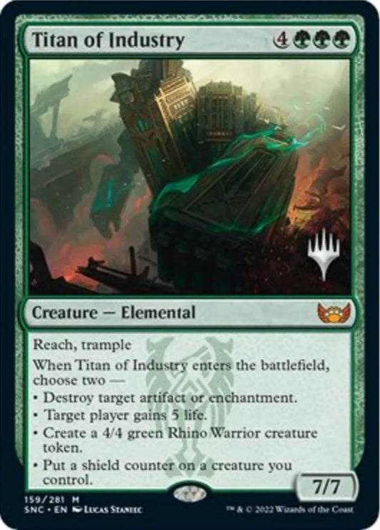 Foil Titan of Industry - Promo Pack: Streets of New Capenna (PPSNC) - NM