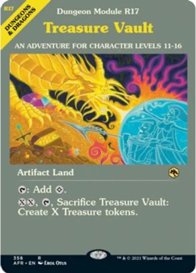 Treasure Vault (Modulo Dungeon) - Avventure nei Forgotten Realms (AFR) - NM