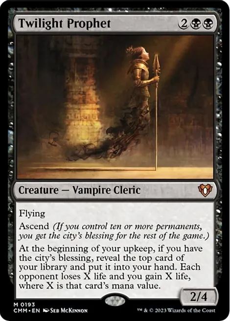 Twilight Prophet – Commander Masters (CMM) – NM