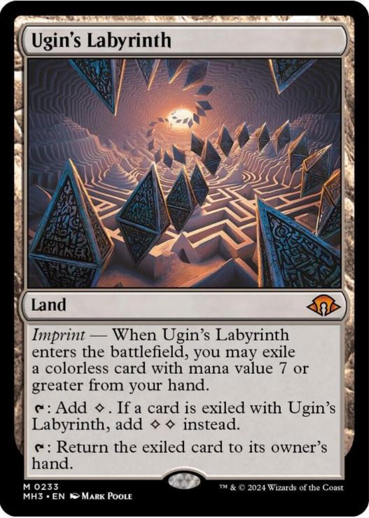 Foil Ugin's Labyrinth - Modern Horizons 3 (MH3) - NM