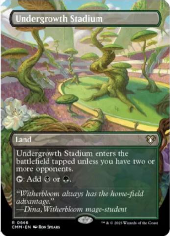 Undergrowth Stadium (Borderless) – Commander Masters (CMM) – NM