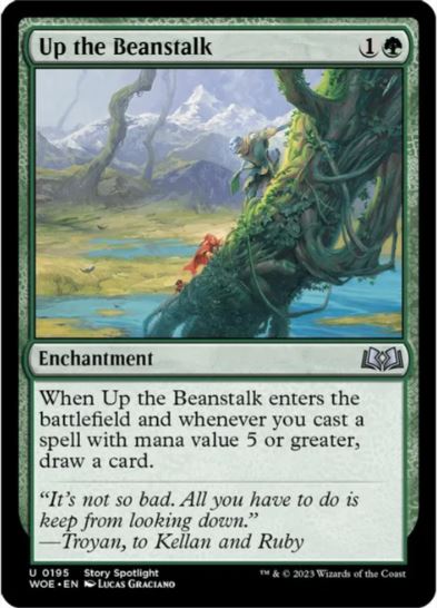 Up the Beanstalk – Wilds of Eldraine (WOE) Wilds of Eldraine – NM