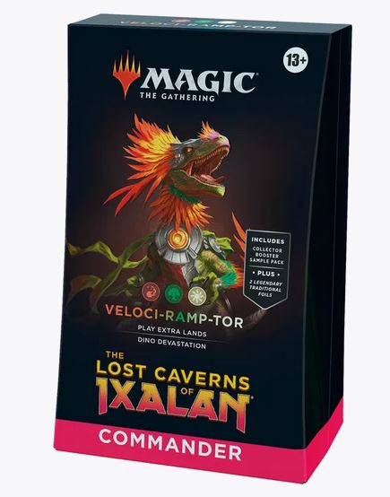 The Lost Caverns of Ixalan Commander Deck - Veloci-Ramp-Tor - Commander: The Lost Caverns of Ixalan (LCC)