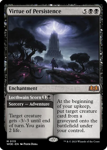 Folie Virtue of Persistence – Wilds of Eldraine (WOE) – NM