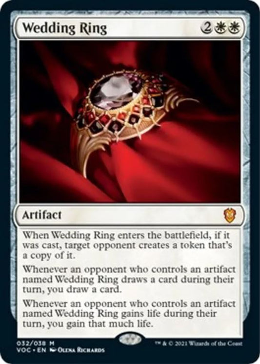 Wedding Ring - Commander: Innistrad: Crimson Vow (VOC) - NM