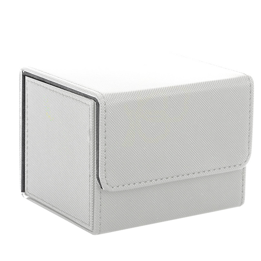 Horizontal Deck Box - White w/Grey Inner