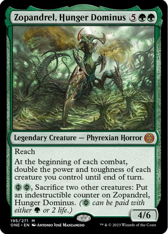 Zopandrel, Hunger Dominus - Phyrexia: All Will Be One (ONE) - NM